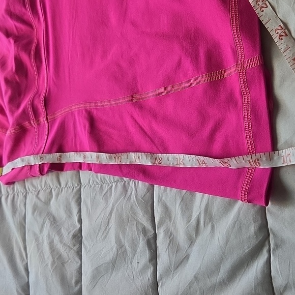 Lululemon Run Fast Track Tank Raspberry Glo Light Racerback Pink Bright Size 6 - Picture 7 of 8